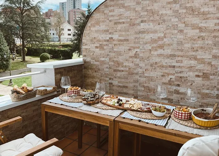 Casa Gilda - Con Terraza En El Centro De Oviedo